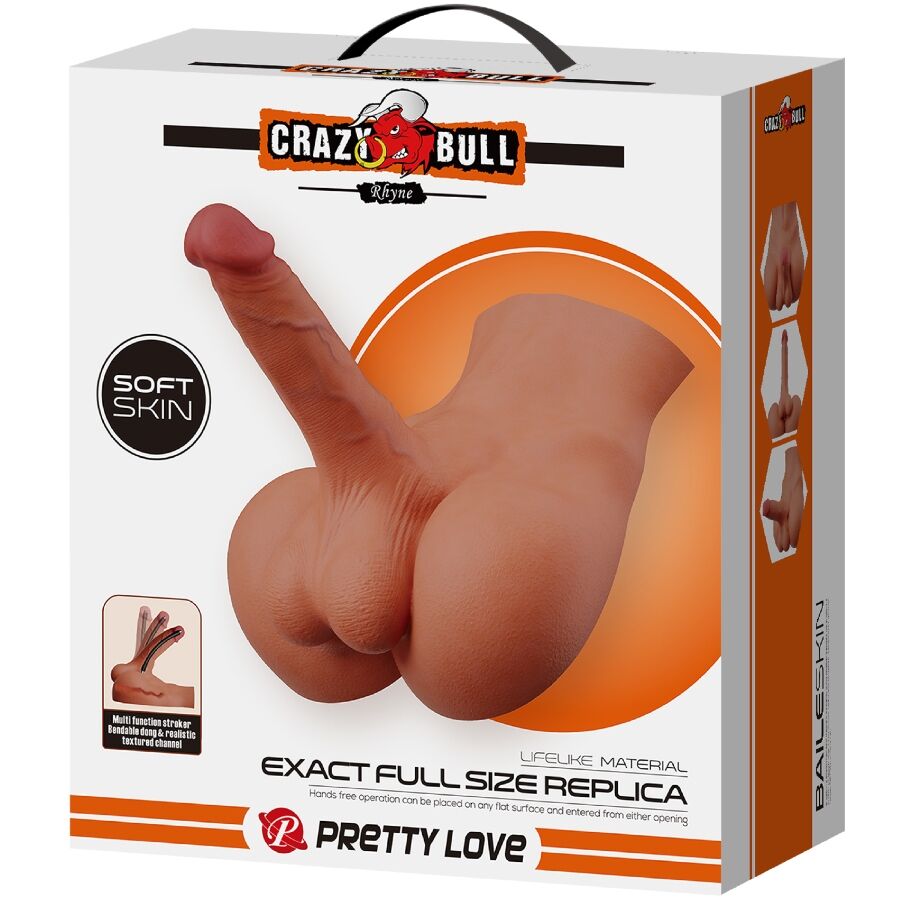 Crazy Bull - Realistische Natuurlijke Masturbator Rhyne Back - Image 11