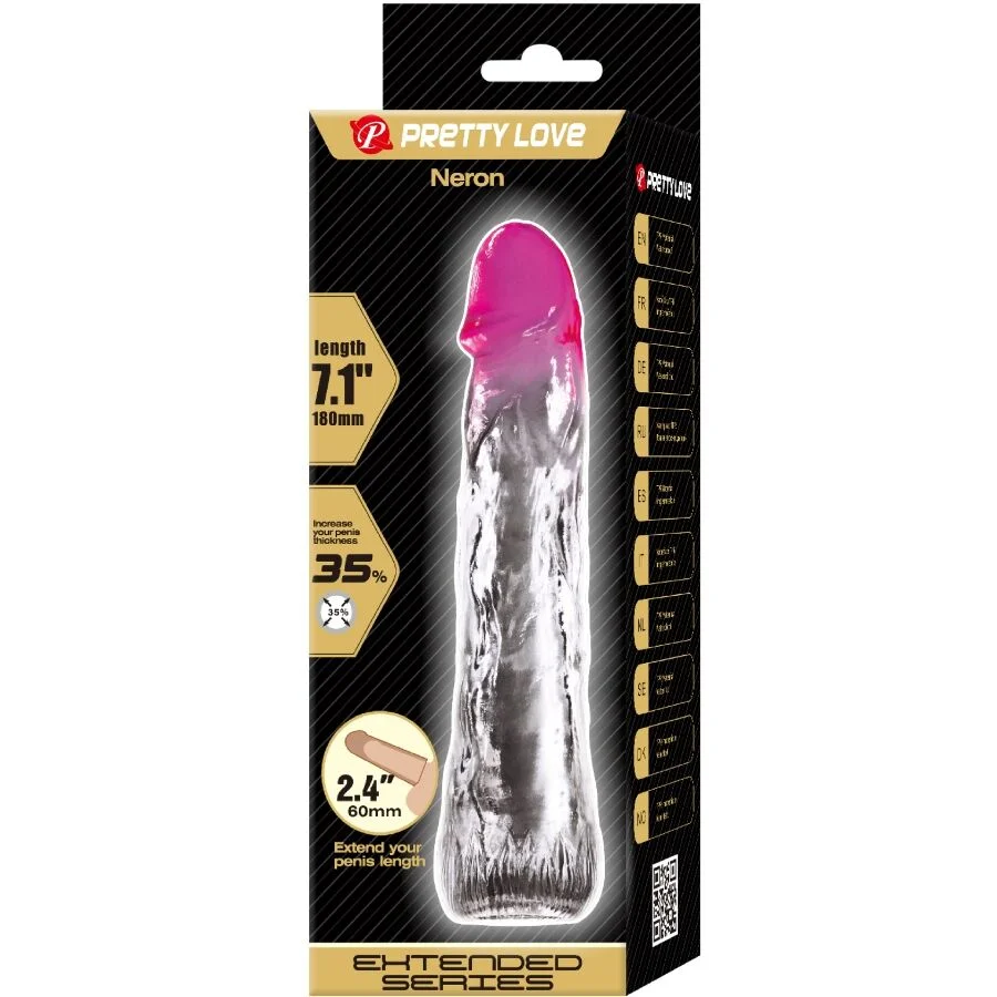 Pretty Love - Realistische Vergrotingshulp Neron 6 Cm Voor Roze Penis - Image 7