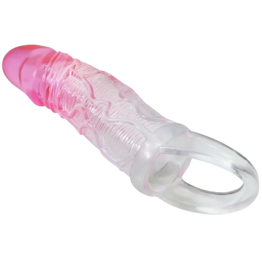 Pretty Love - Odes Realistische Vergrotingsmanchet Van 2 Cm Voor Roze Penis - Image 4