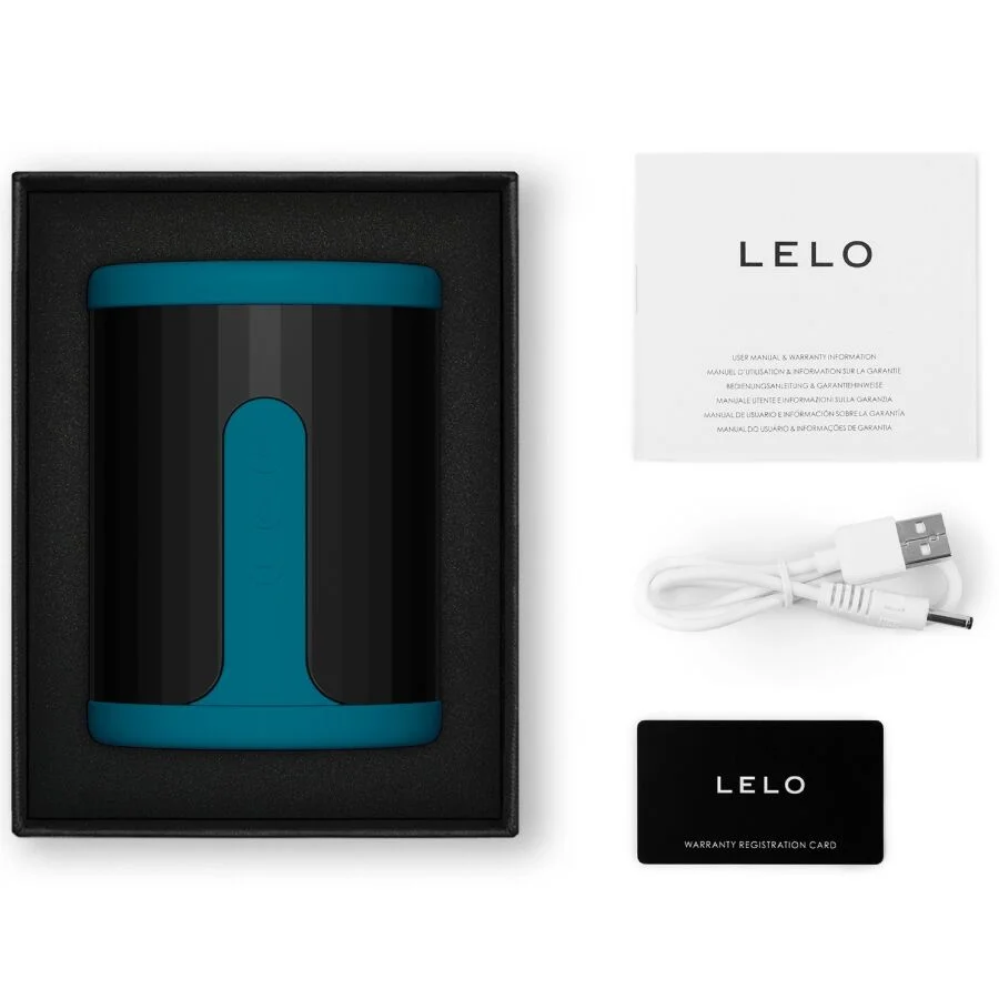 LELO - MASTURBATEUR POUR HOMME F2S™ TEAL BLEU - Image 11
