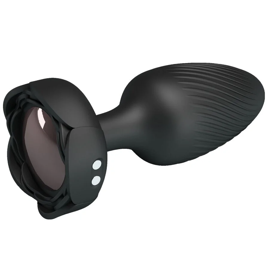 Pretty Love - Osborn Plug Anal Avec Lumière Led Noir 9,8 Cm - Image 3