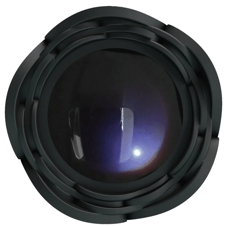 Pretty Love - Osborn Plug Anal Avec Lumière Led Noir 9,8 Cm - Image 4