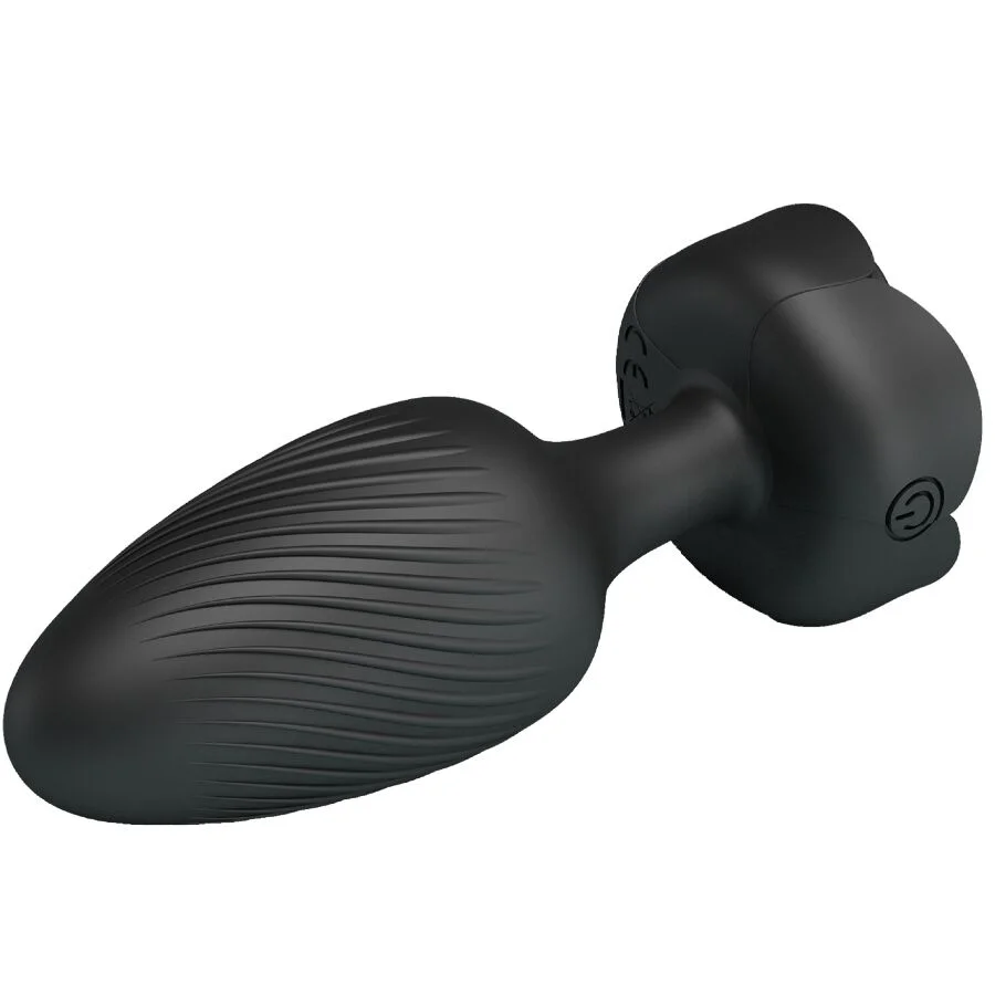Pretty Love - Osborn Plug Anal Avec Lumière Led Noir 9,8 Cm - Image 6