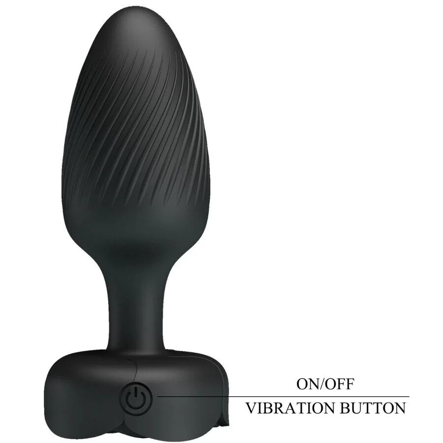 Pretty Love - Osborn Plug Anal Avec Lumière Led Noir 9,8 Cm - Image 9