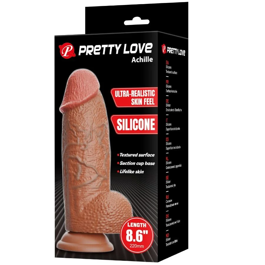 PRETTY LOVE - GODE ULTRA RÉALISTE ACHILLE 22 CM - Image 9