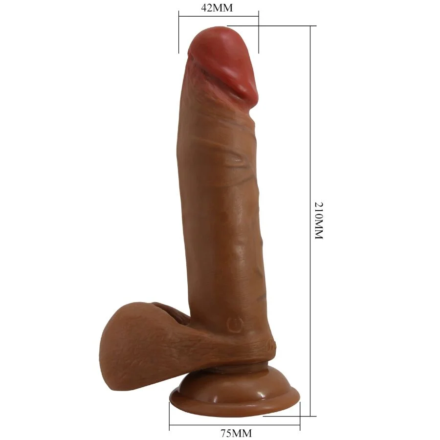 Baile - Abel Realistische Dildo 21 Cm Mulâtre - Image 8