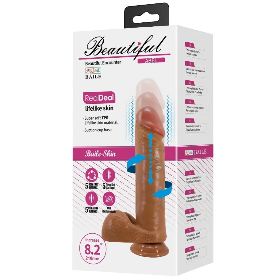 Baile - Abel Realistische Dildo 21 Cm Mulâtre - Image 11