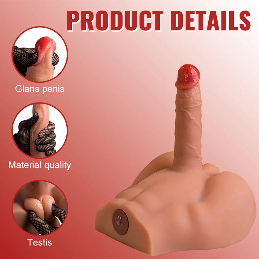 XISE - PEEL DILDO ASS GODE REALISTISCH MASTURBATOR VOORWAARTSE DUWING 17,5 CM - Image 10