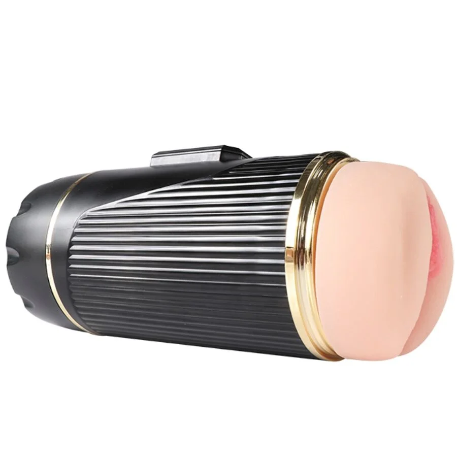 SHEQU - KAY DOUBLE MASTURBATOR WITH DUAL MOUTH AND VAGINA VIBRATION - Image 9