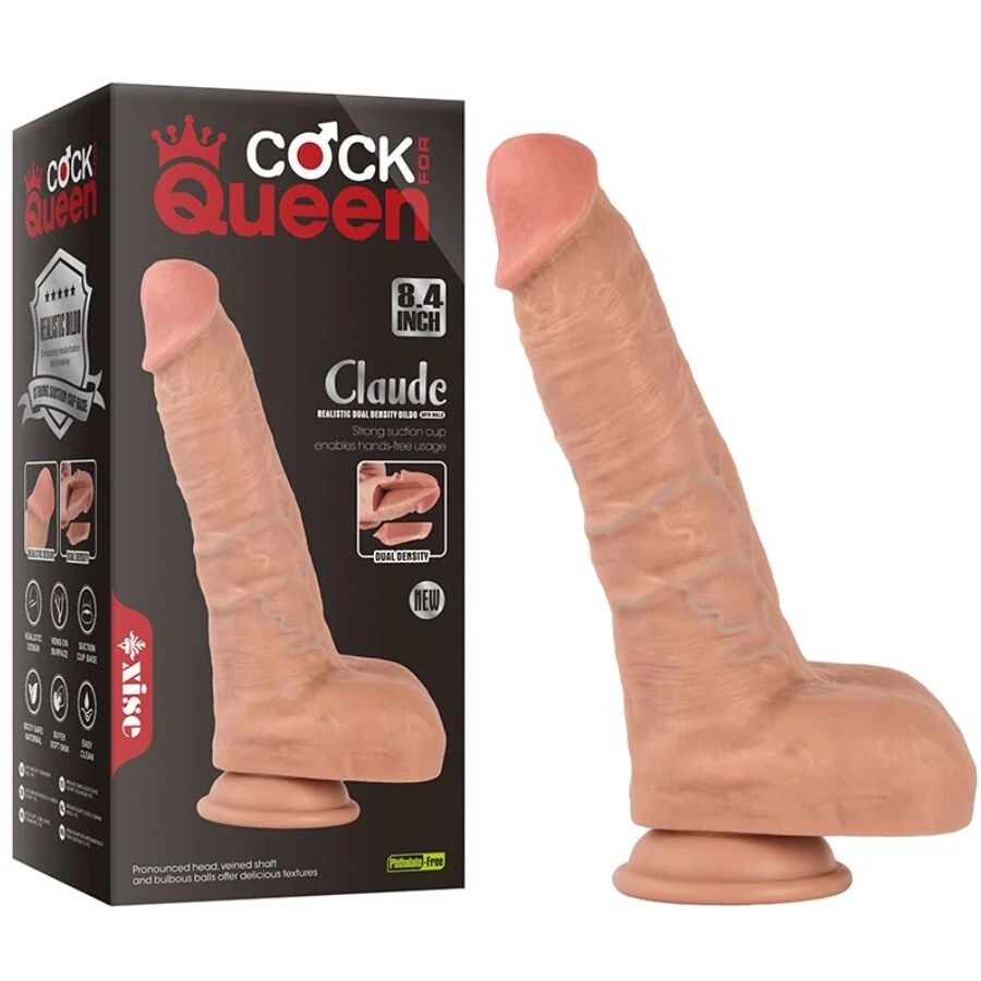 Xise - Claude Realistic Double Density Dildo 16.5 Cm - Image 7