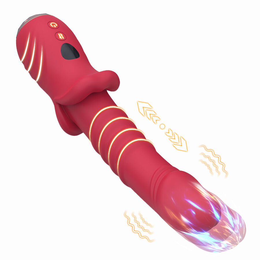 Armony - Point A Dildo Vibrateur Stimulant Rouge - Image 3