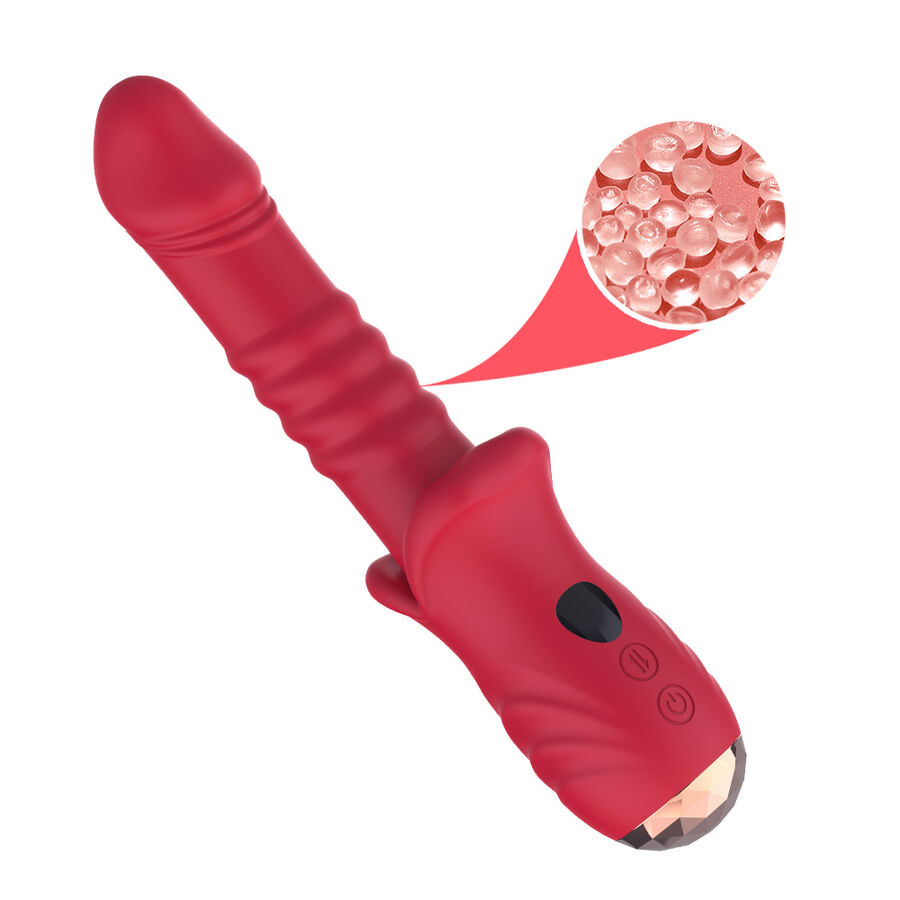 Armony - Point A Dildo Vibrateur Stimulant Rouge - Image 6