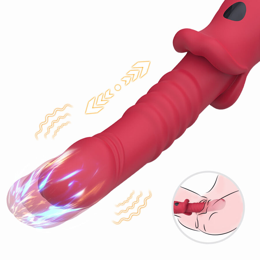 Armony - Point A Dildo Vibrateur Stimulant Rouge - Image 10