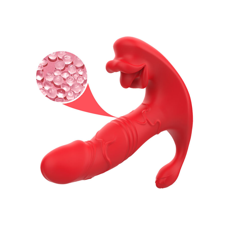 Armony - Vibrateur Anal Culotte Stimulateur Point C Et G Télécommande Rouge - Image 7
