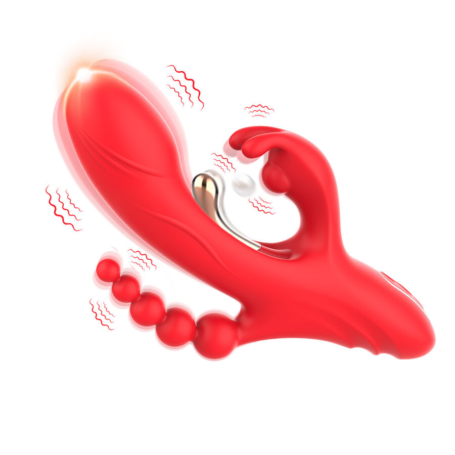 Armony - Stimulateur De Point G Et De Clitoris Vibrateur Rouge - Image 5