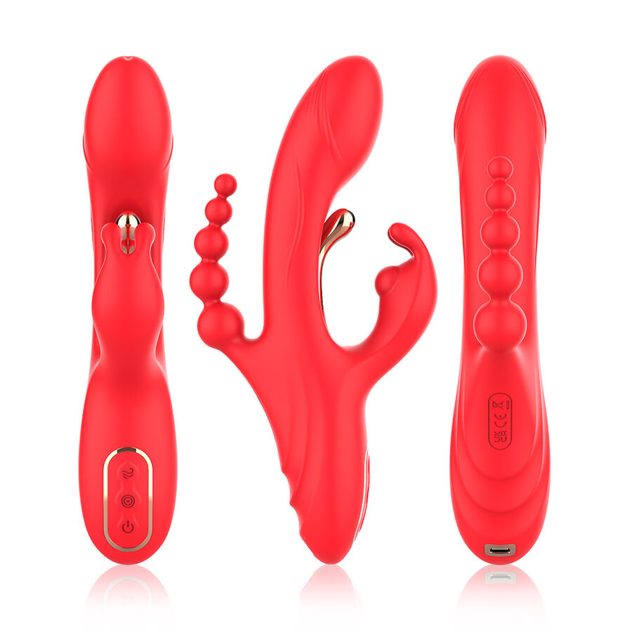 Armony - Stimulateur De Point G Et De Clitoris Vibrateur Rouge - Image 6