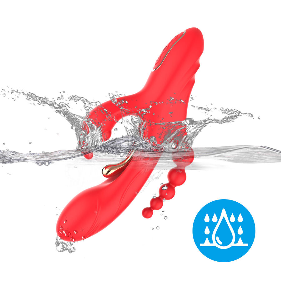 Armony - Stimulateur De Point G Et De Clitoris Vibrateur Rouge - Image 8