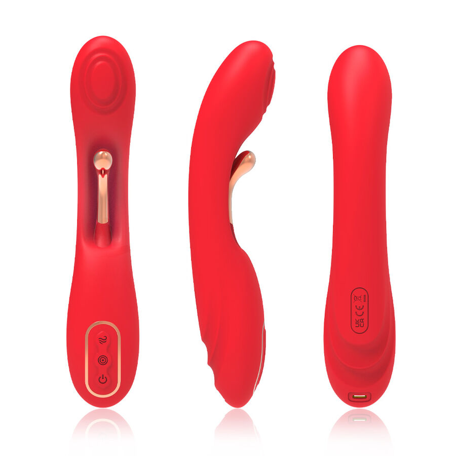 Armony - Vibrateur À Langue Oscillante Rouge - Image 4