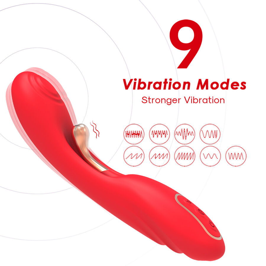 Armony - Vibrateur À Langue Oscillante Rouge - Image 5