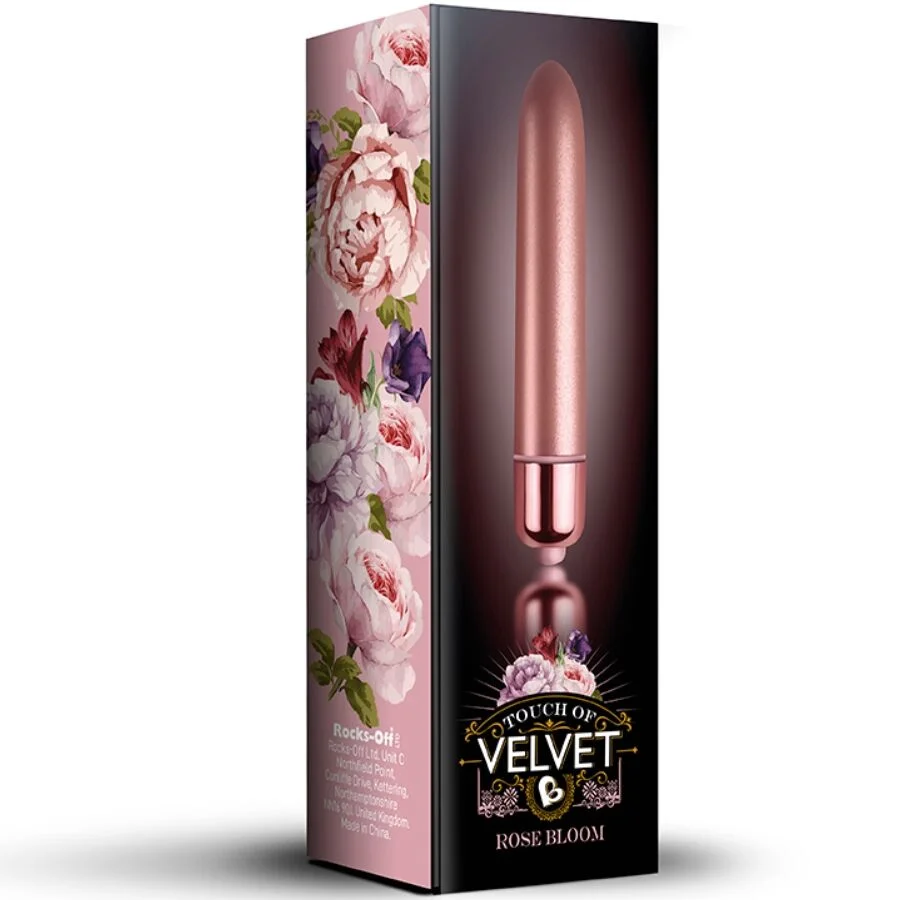 Rocks-Off - Vibrerende Bal Touch Of Velvet Rose Bloom 10 Snelheden