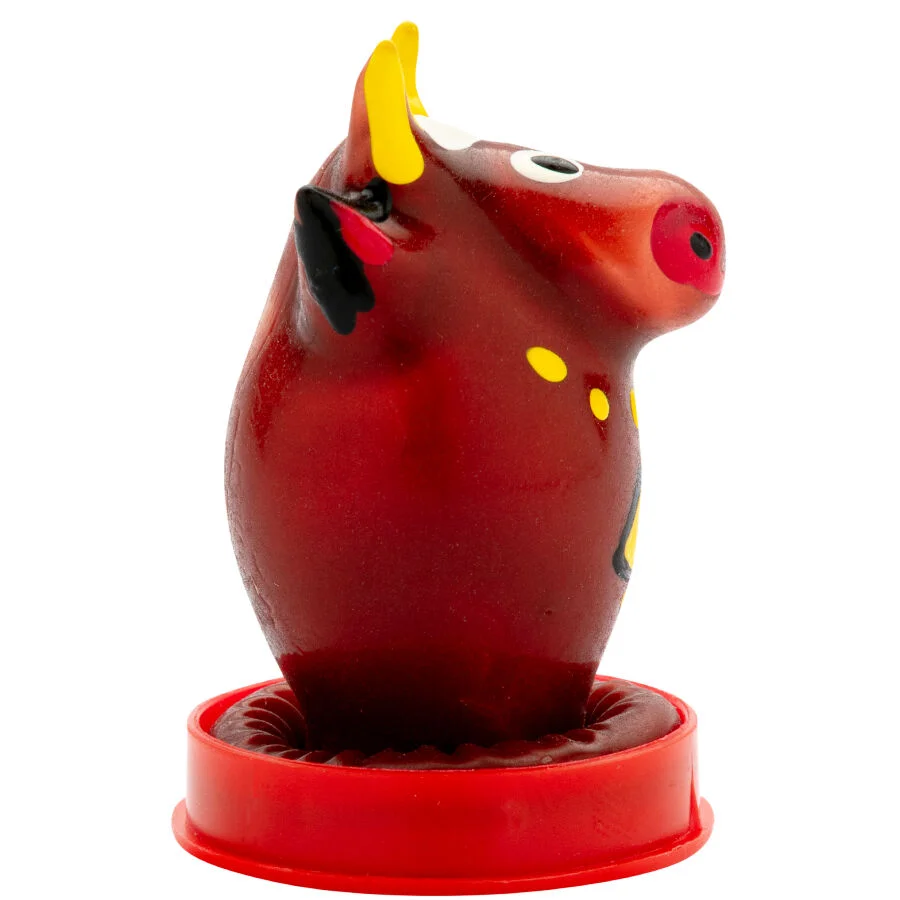 Condomerie - Handpainted Novelty Condoms Bull Model 1 - Image 3