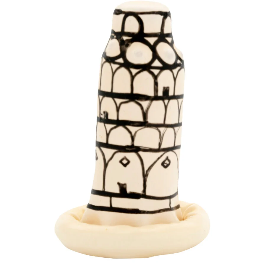 Condomerie - Handpainted Novelty Condoms Pisa Tower - Image 6