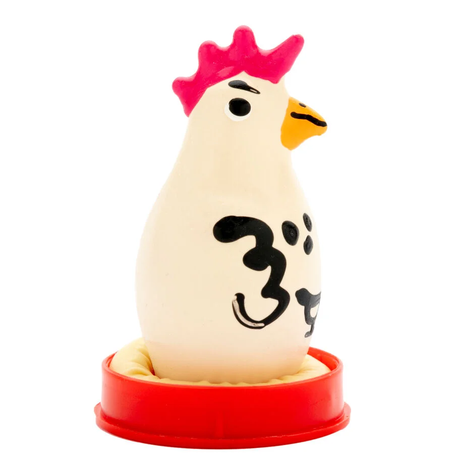 Condomerie - Handpainted Novelty Condoms Cocky Rooster - Image 3