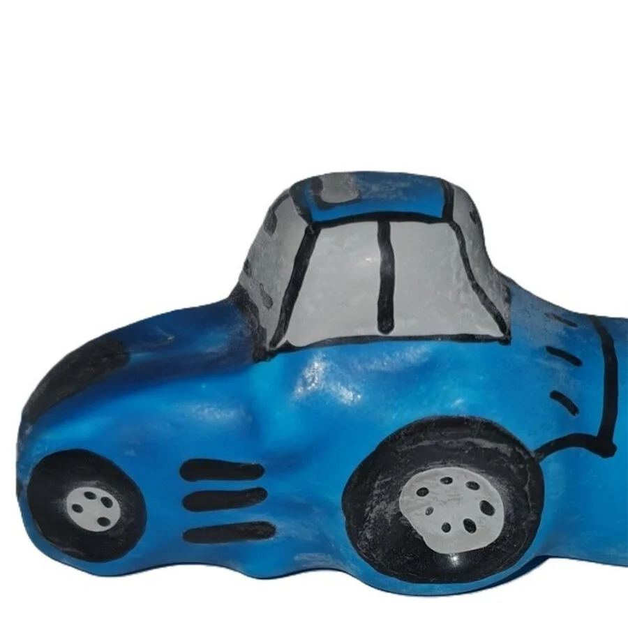 Condomerie - Handpainted Novelty Condoms Tractor Blue