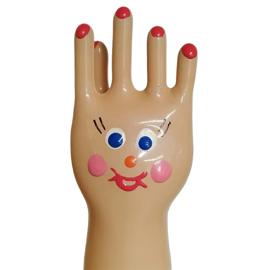 CONDOMERIE - HANDPAINTED NOVELTY CONDOMS BIG HAPPY HAND