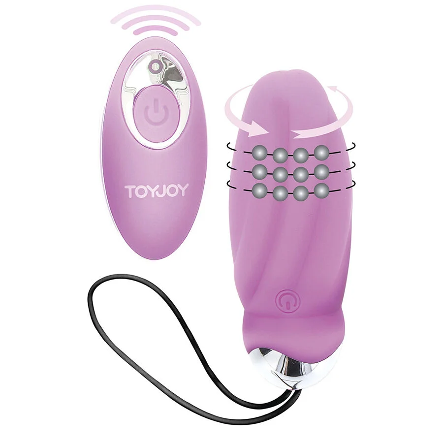 TOYJOY - HAPPINESS YOU CRACK ME UP VIBRATOR ROZE MET AFSTANDSBEDIENING