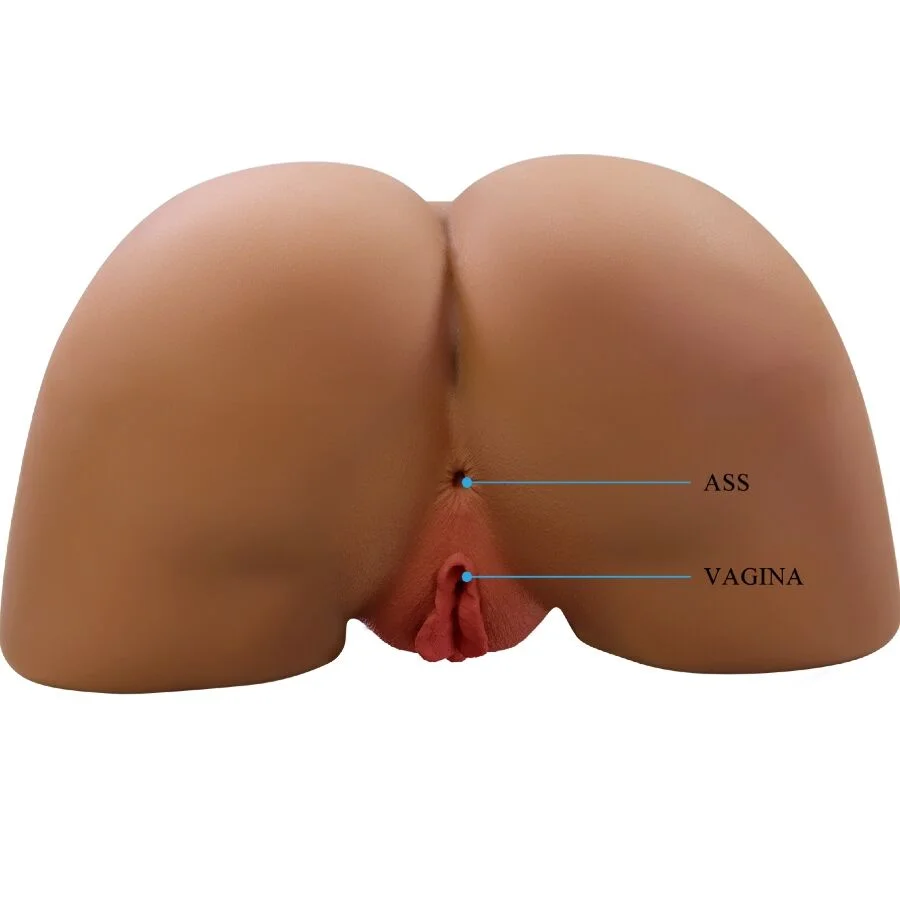 CRAZY BULL - GERIANN REALISTIC FEMALE BUTT VIBRATOR AND SUCKER WITH SOUND 5.5 KG - Image 4