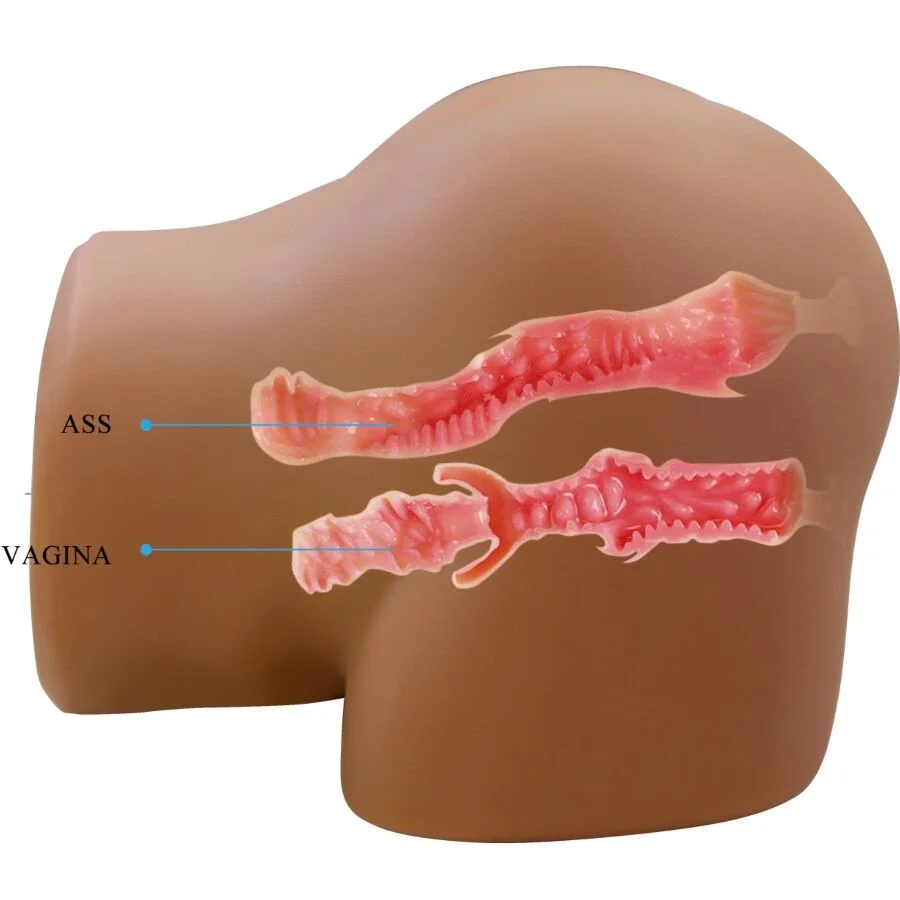 CRAZY BULL - GERIANN REALISTIC FEMALE BUTT VIBRATOR AND SUCKER WITH SOUND 5.5 KG - Image 8