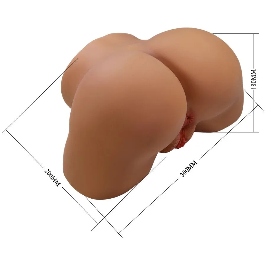 CRAZY BULL - GERIANN REALISTIC FEMALE BUTT VIBRATOR AND SUCKER WITH SOUND 5.5 KG - Image 9