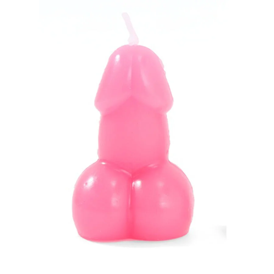 Diablo Picante - Penis Kaars In Fuchsia