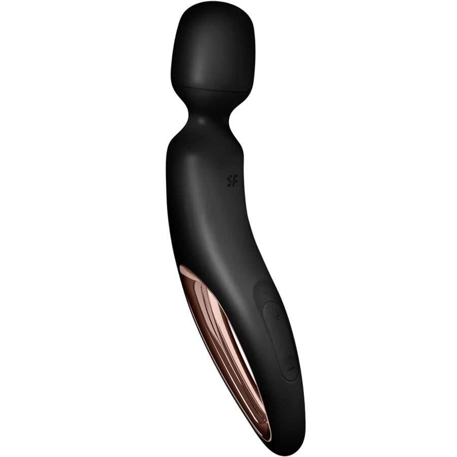 SATISFYER - WAND ERLAND VIBRATING MASSAGER BLACK - Image 3