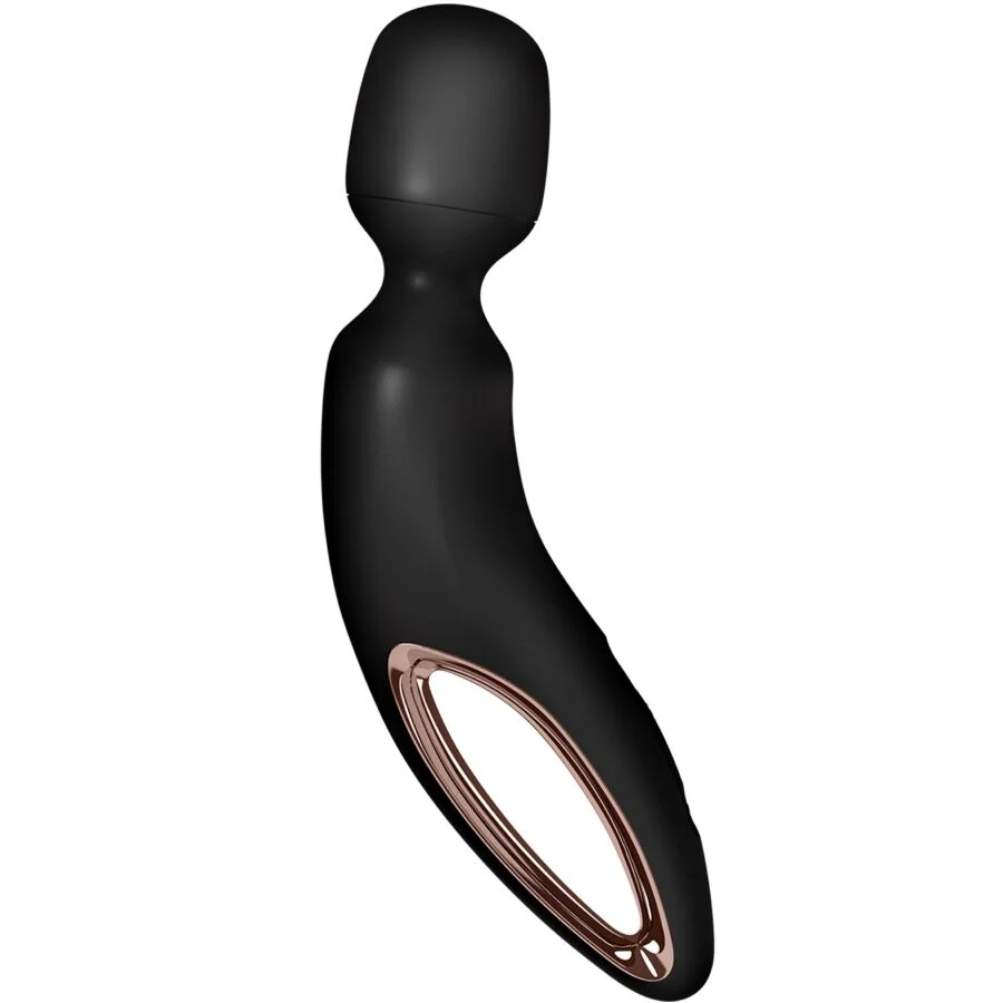 SATISFYER - WAND ERLAND VIBRATING MASSAGER BLACK - Image 4