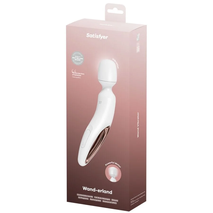 SATISFYER - WAND ERLAND MASSEUR VIBRANT BLANC - Image 6
