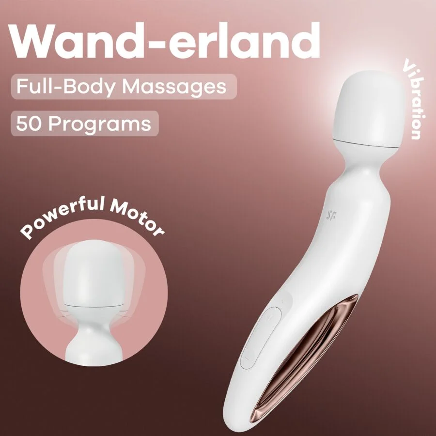SATISFYER - WAND ERLAND MASSEUR VIBRANT BLANC - Image 7