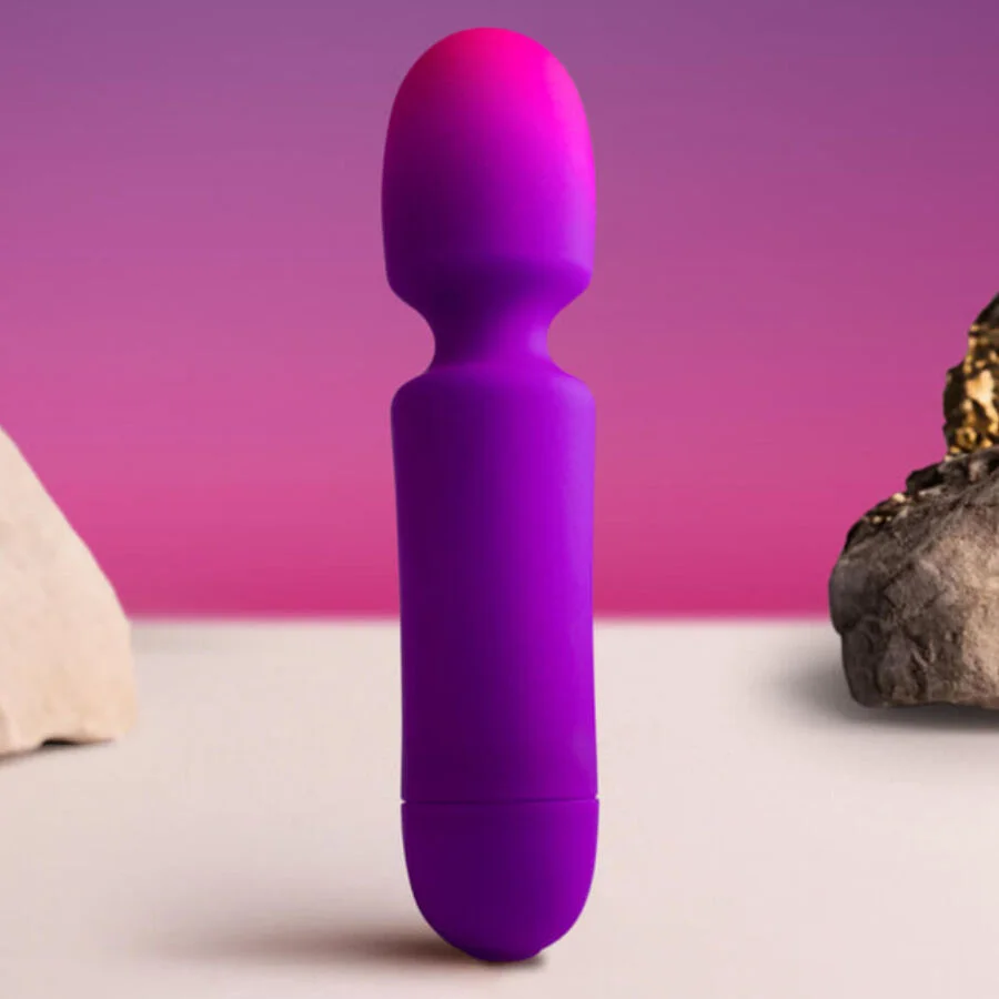 ROCKS- OFF - GLO- GIRL VIBRATOR WAND MINI PURPLE - Image 6