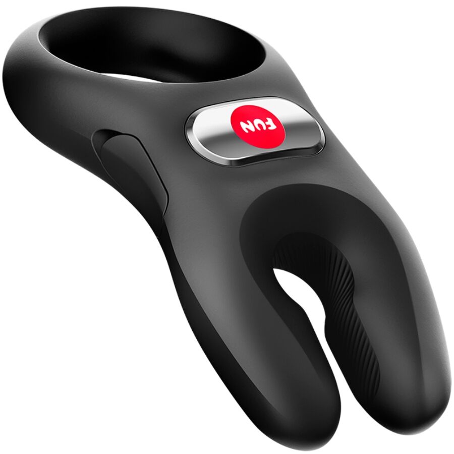 FUN FACTORY - NOS PRO VIBRATING COCK RING BLACK - Image 3