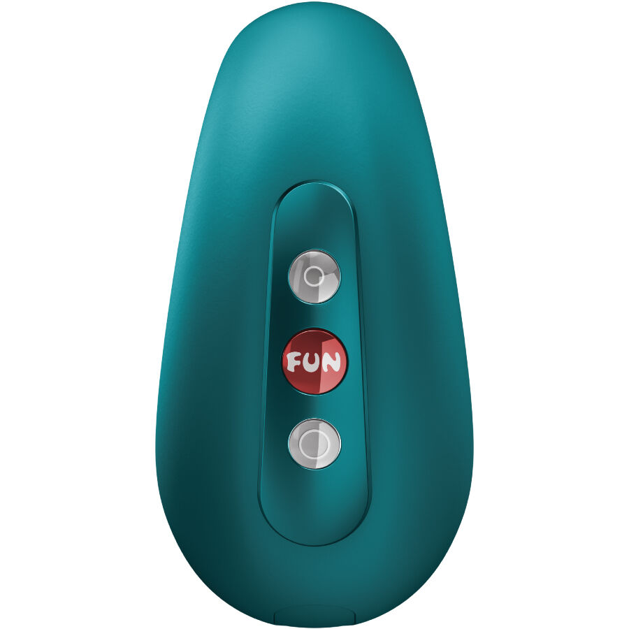 FUN FACTORY - CHERIE DOUBLE AIR PULSE VIBRATOR BOTTLE GREEN - Image 4