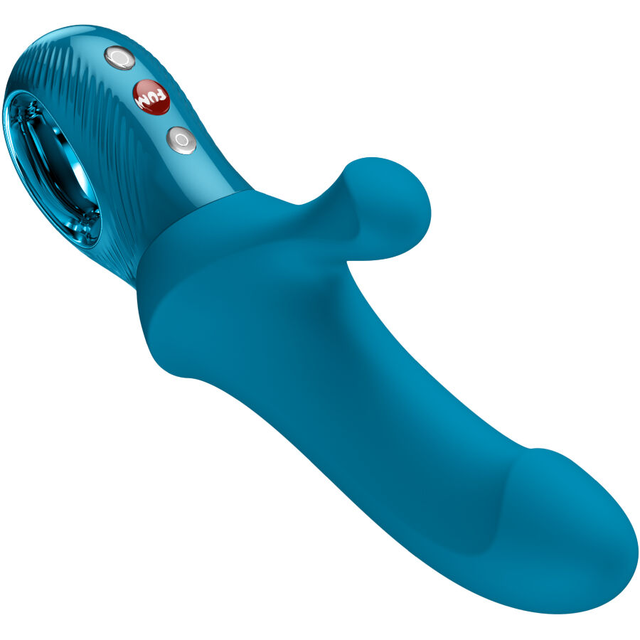 FUN FACTORY - BI STRONIC CURVE THRUSTING RABBIT PULSATORS AQUAMARINE - Image 3