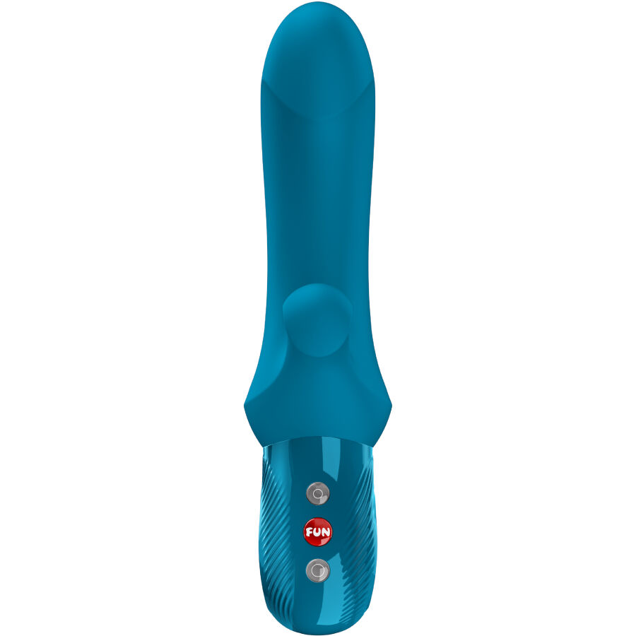 FUN FACTORY - BI STRONIC CURVE THRUSTING RABBIT PULSATORS AQUAMARINE - Image 4