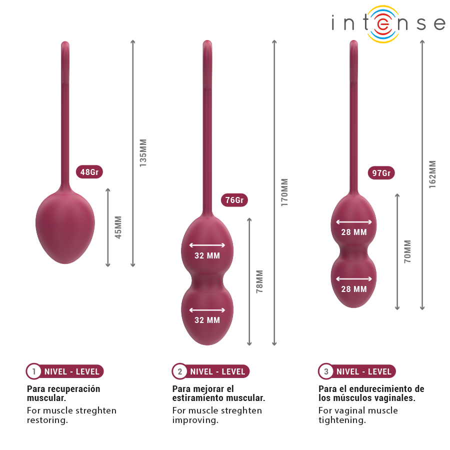 INTENSE - CHARLI KEGEL BALL KIT VIOLET - Image 6