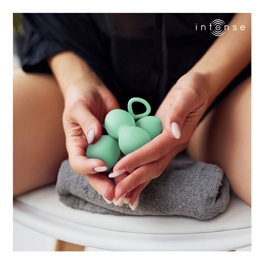 INTENSE - CHARLI KEGEL BALL KIT LIGHT JADE GREEN - Image 3