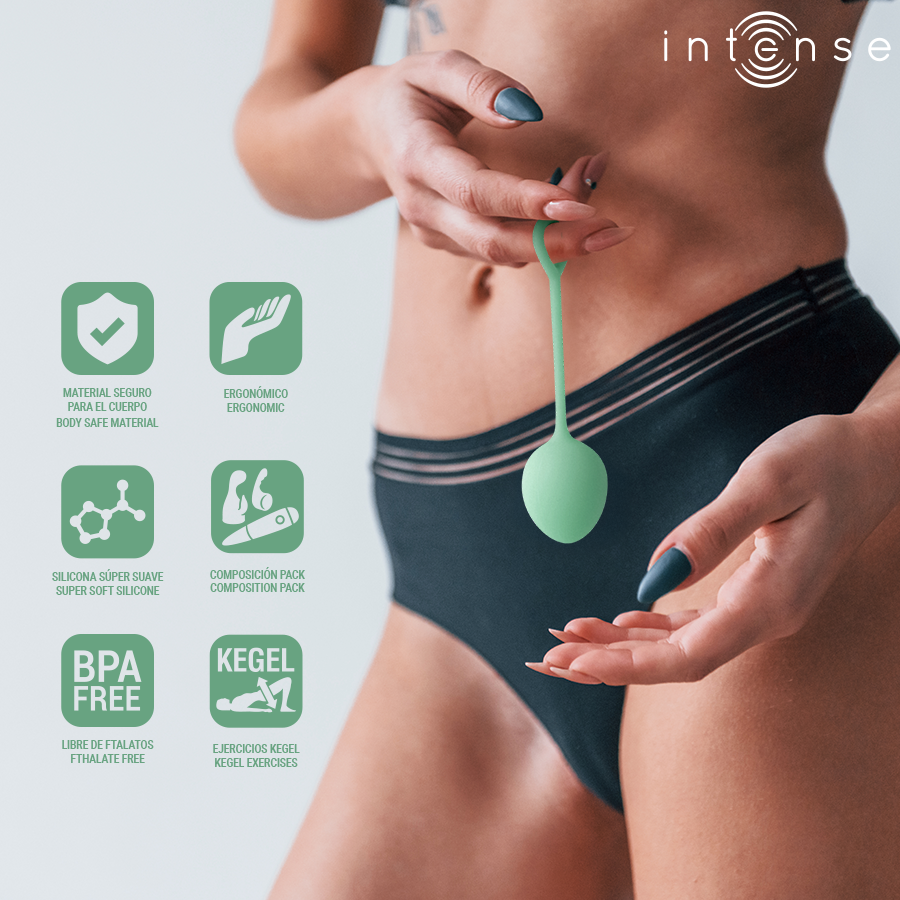 INTENSE - CHARLI KEGEL BALL KIT LIGHT JADE GREEN - Image 7