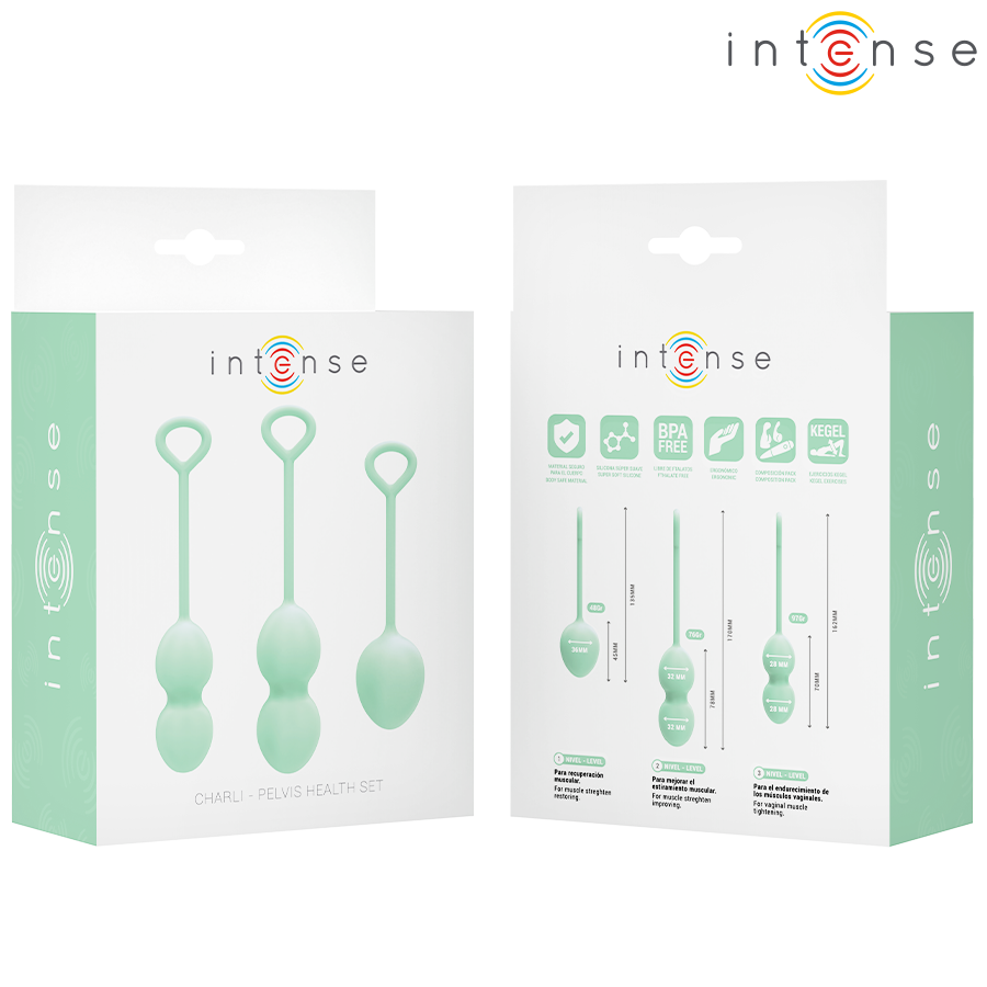 INTENSE - CHARLI KEGEL BALL KIT LIGHT JADE GREEN - Image 8