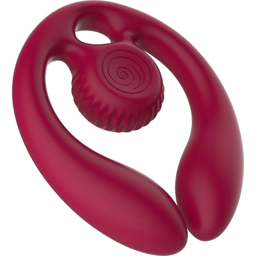 SNAIL VIBE - GIZI DUO STIMULATEUR POUR COUPLES TÉLÉCOMMANDE BOURGOGNE - Image 3
