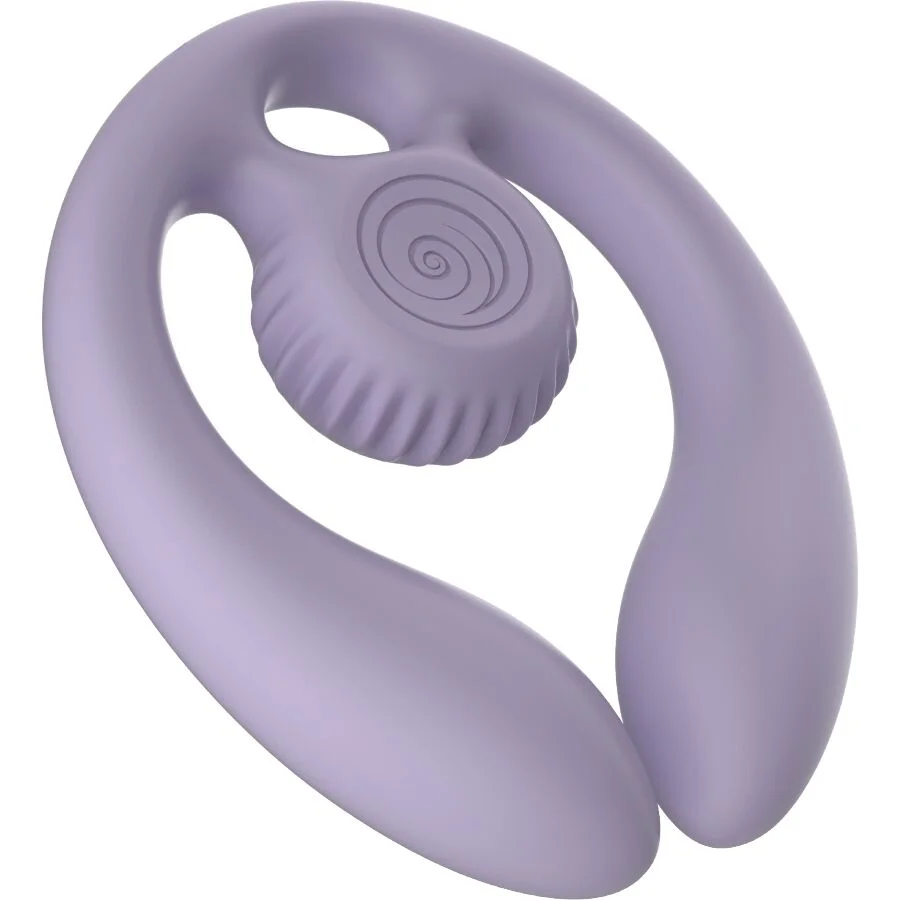 SNAIL VIBE - GIZI DUO STIMULATEUR POUR COUPLES TÉLÉCOMMANDE LILAS - Image 3