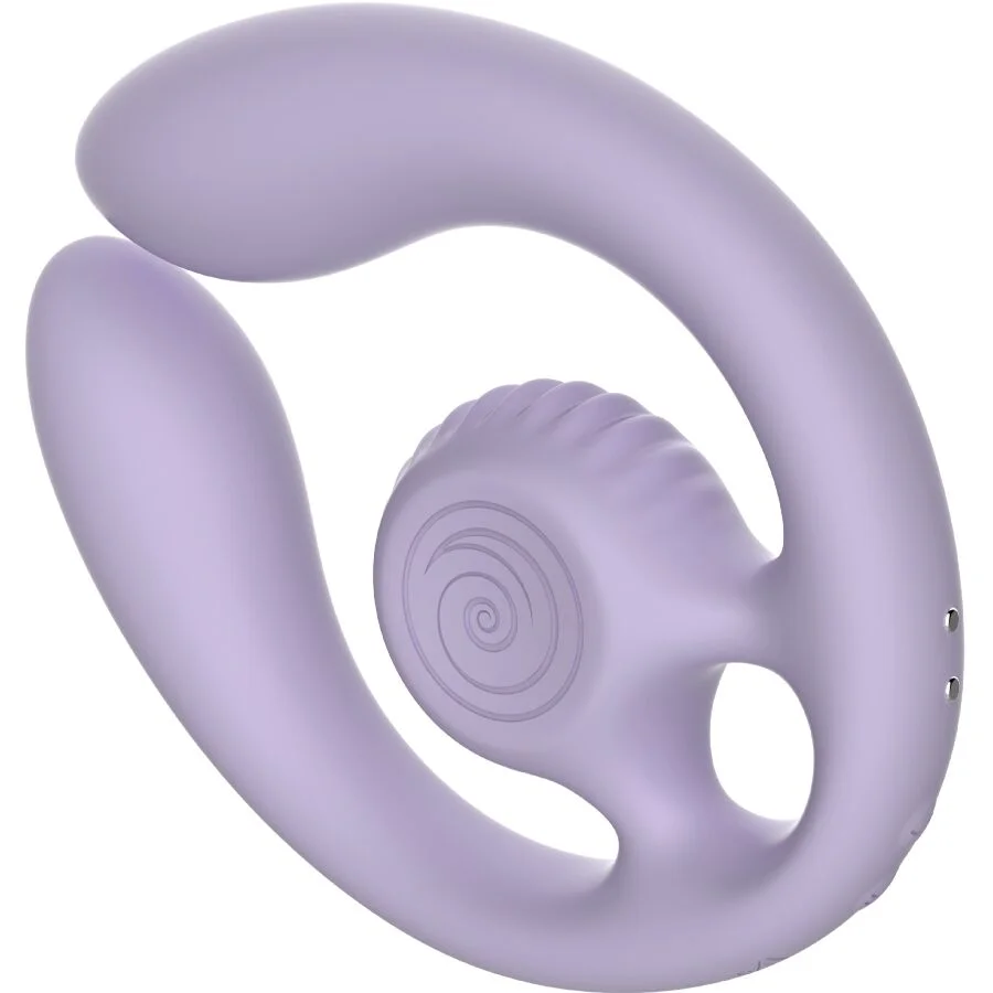 SNAIL VIBE - GIZI DUO STIMULATEUR POUR COUPLES TÉLÉCOMMANDE LILAS - Image 4
